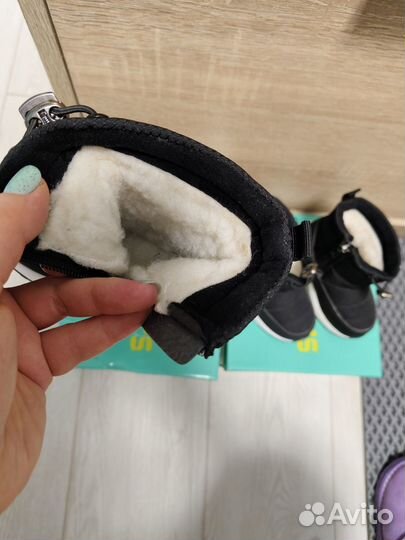 Сапоги дутики детские 22