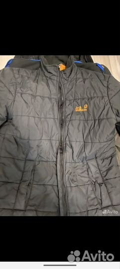 Ветровка jack wolfskin с подкладом