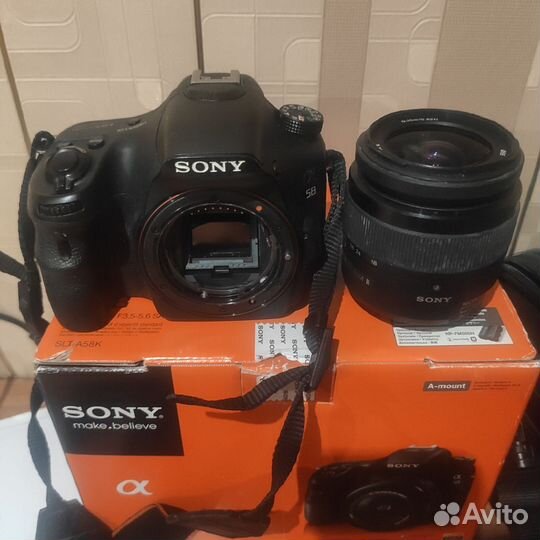 Зеркальный фотоаппарат sony a58