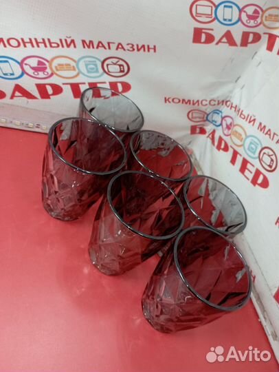 Набор стаканов high qualti glass