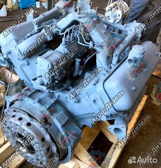 Двигатель ямз 236 с к-том на хтз вместо смд -2.28