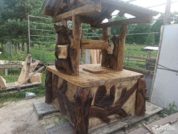 Колодец декоративный
