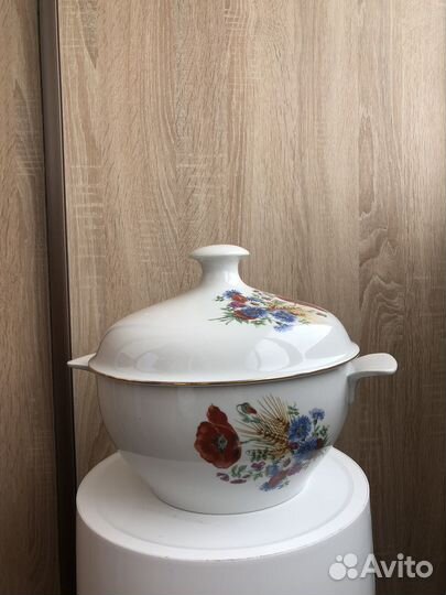 Супница фарфор ГДР
