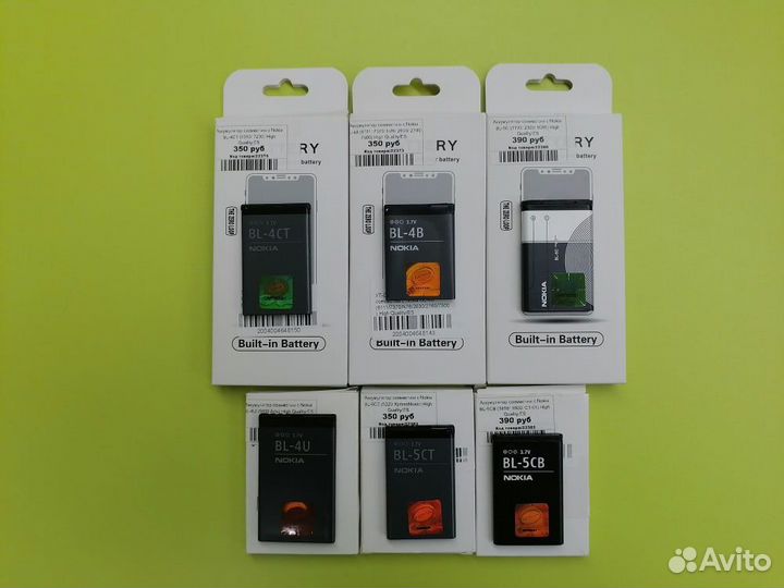 Аккумуляторы для Nokia, Samsung