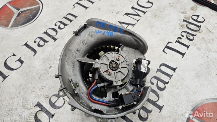 Мотор печки в сборе на Mercedes-Benz W140