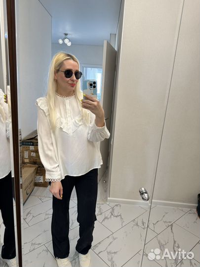 Блузка 42 44 хлопок