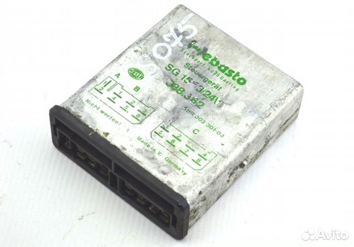 Блок управления мокрой автономкой scania 3-series