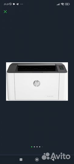 Принтер лазерный hp 107wr