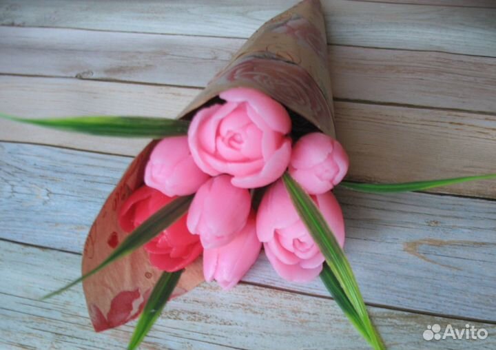 Сувениры из мыла на 8 марта или день влюбленных