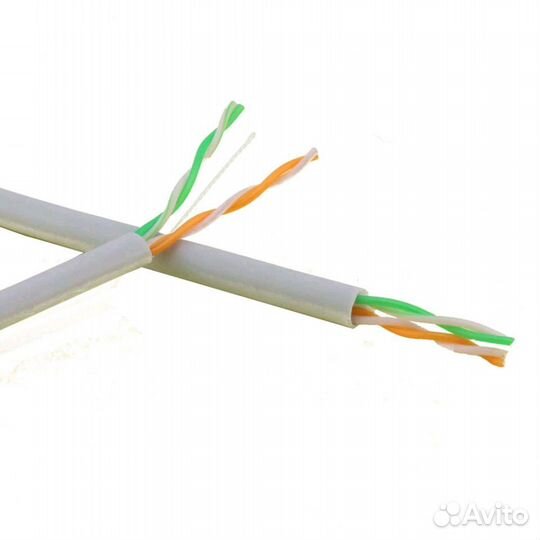 UTP 5E кабель провод витая пара Медь (метражом)