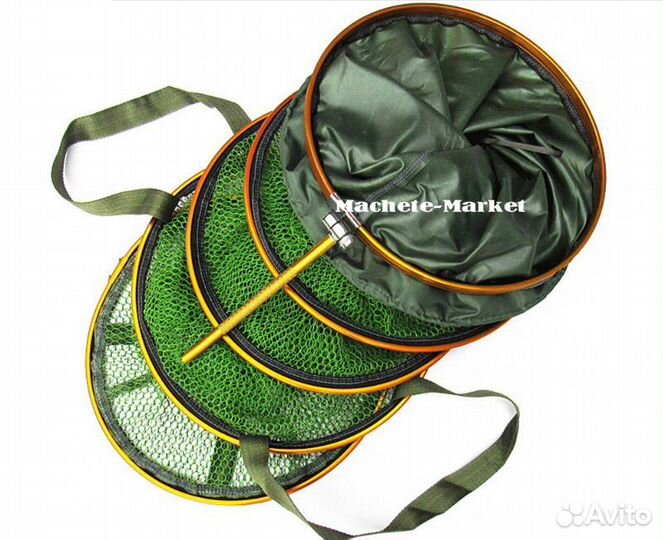 Садок рыболовный круглый прорезиненный