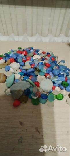 Декоративные камушки. Водоросли