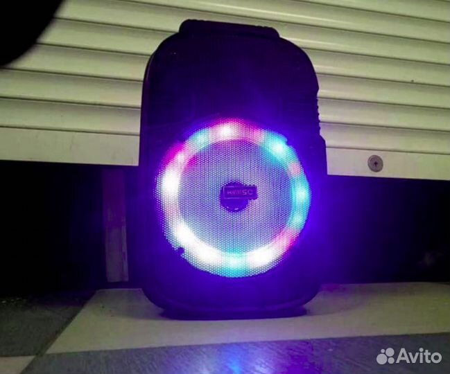 Колонка С Микрофоном Караоке + Радио + Флешка + SD