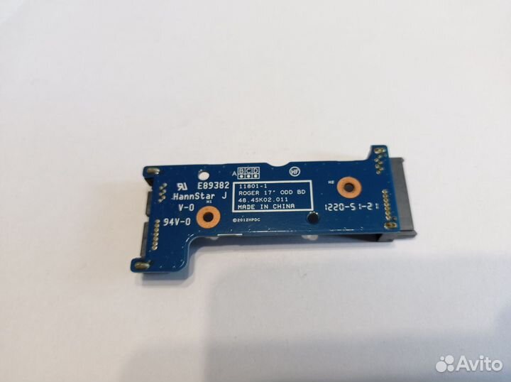 Плата ODD для подключения DVDдля hp 4740s