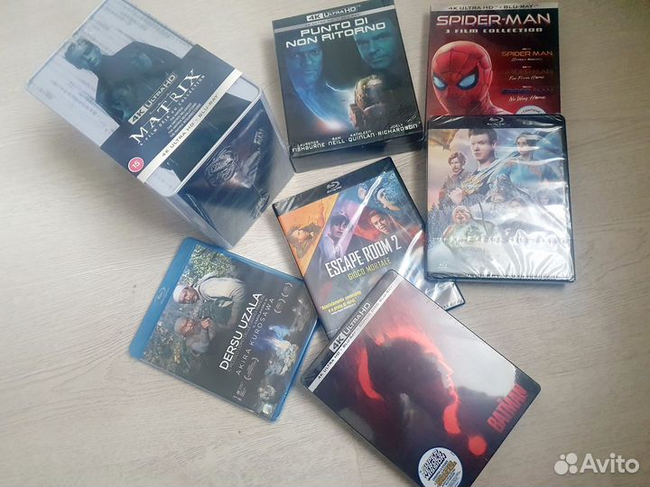 Редкие диски, стилбуки, боксы BLU-RAY и 4K UHD