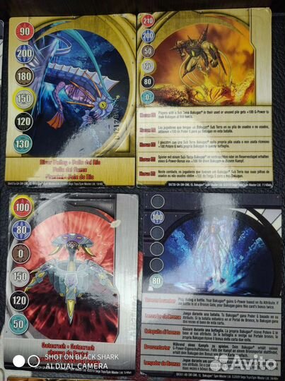 Коллекционные карточки Bakugan Battle Brawlers