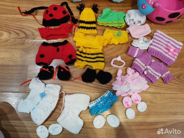 Пупс Js Toys коляска лот