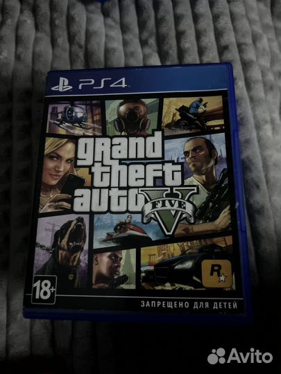 Диски на ps4 гта 5