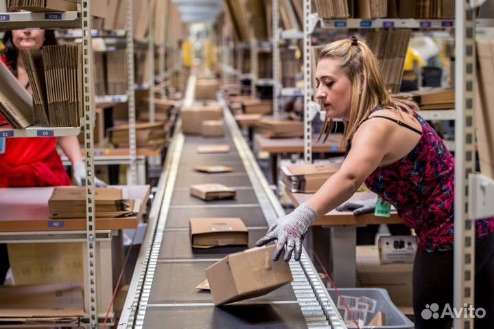 Упаковщик/ца вахта Новоалександровск зп еженед