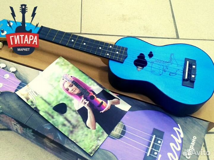 Укулеле сопрано Terris plus Dino