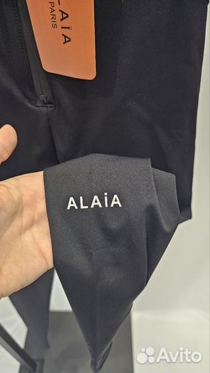 Леггинсы alaia на молнии лосины