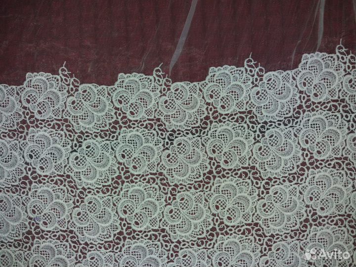 Ткань гипюр. Винтаж 70-е гг