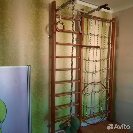 Детская шведская стенка деревянная