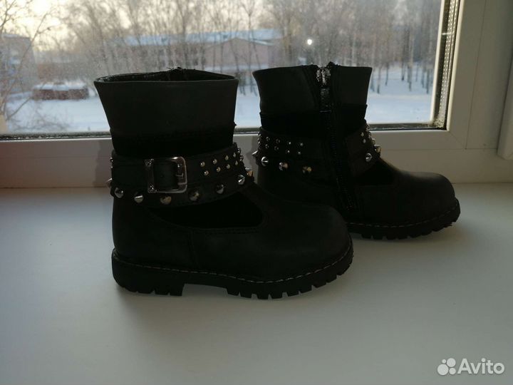 Ботинки для девочки осень весна 23