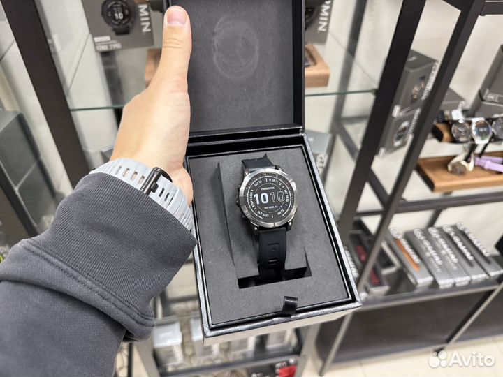 Garmin Fenix 7 Sapphire Titanium DLC (Новые) Русск