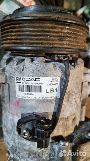 Компрессор кондиционера Круз/ опель Astra A14NET