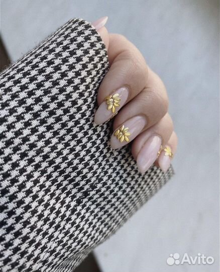 Декор дизайн ногтей наклейки маникюр тату