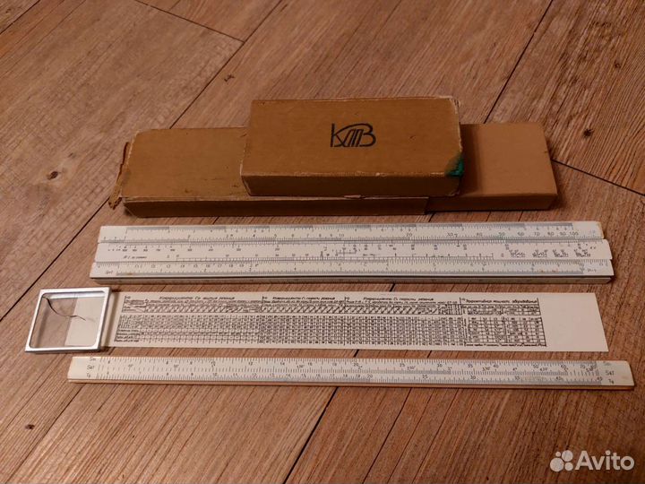 Логарифмическая счетная линейка усл-12