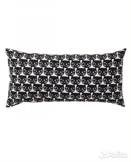 Подушка IKEA маттрам котики 30х60 новые