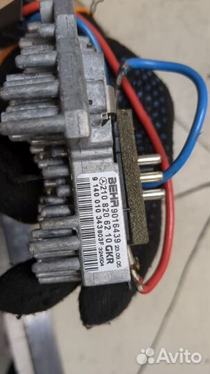 Сопротивление отопителя Mercedes CLK W208, 1999