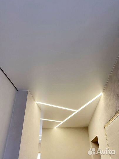 Натяжные потолки. Замер в день обращения