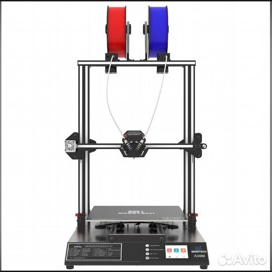 3D принтер Geeetech a30m на 2 цвета