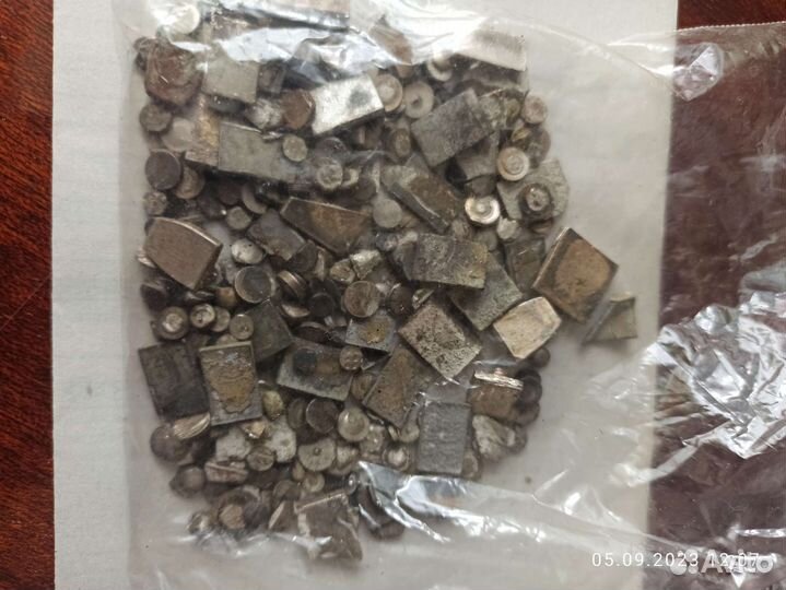 Лом технического серебра, контакты, магнитное