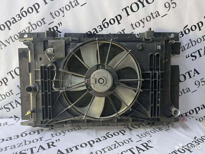 Кассета радиаторов на Toyota Corolla E180