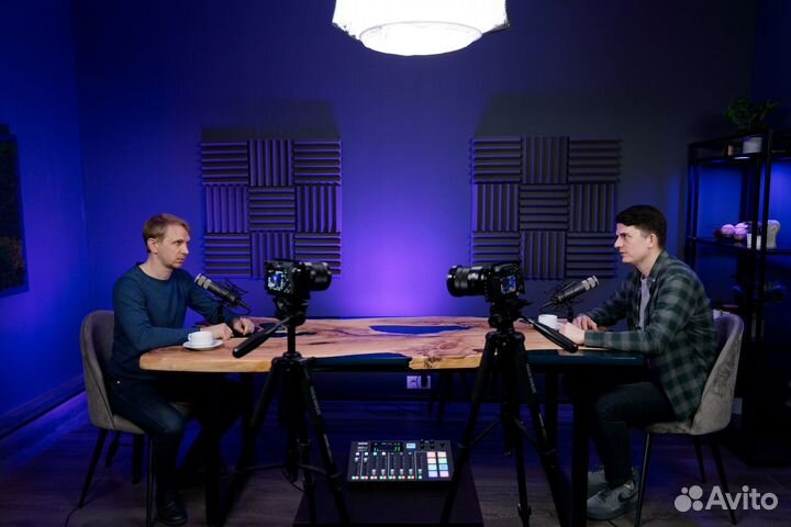 Видеостудия/ Съемка подкастов/ YouTube - шоу