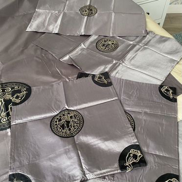 Шелк пододеяльник-покрывало