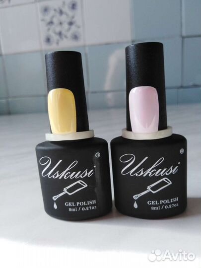 Гель лак, втирка