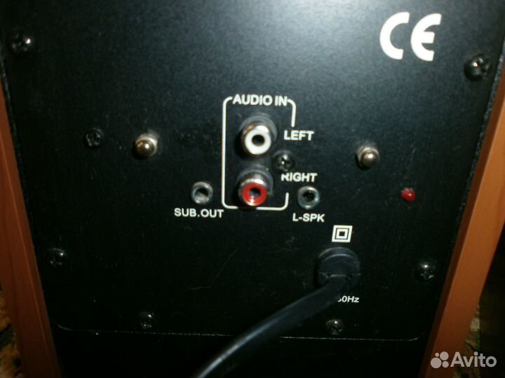 А.С. активные 36вт. Sven sps-611s (с усилителем)