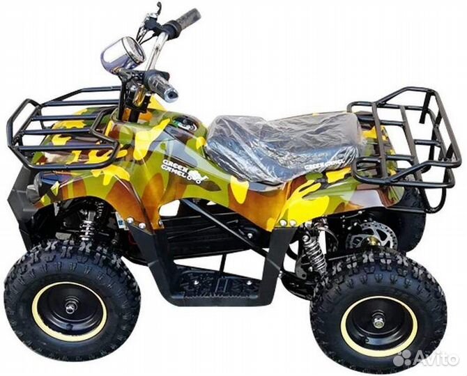 Квадроцикл электрический детский GreenCamel K40