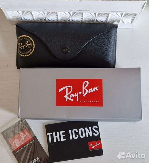 Очки солнцезащитные Rayban авиатор Италия