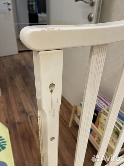 Детская кроватка Можга красная звезда Леонардо