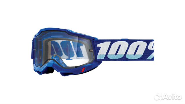 Очки 100 Accuri 2 Enduro Goggle Blue / Clear Dual