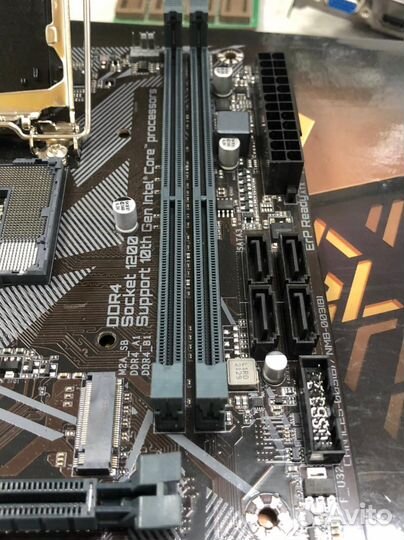 Материнская плата microatx S1200 gigabyte H410M