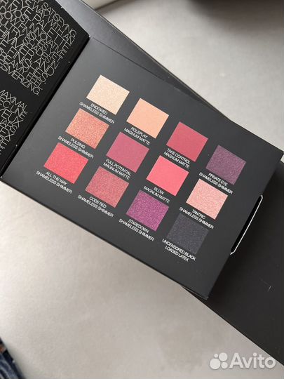 Палетка теней nars