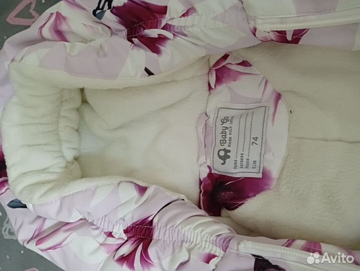 Комбинезон демисезонный 74