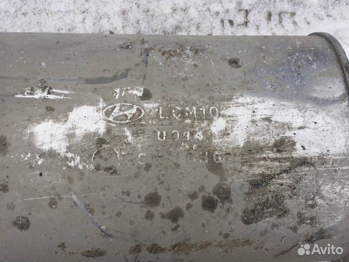 Глушитель основной Hyundai Accent LC, Tagaz 2000-2